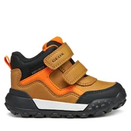 Buty dla chłopców - Śniegowce Geox B Trekkyup B Abx B566LB 0MEFU C2G9B M Żółty - miniaturka - grafika 1