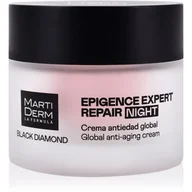 Kremy do twarzy - MartiDerm Black Diamond Epigence Expert Repair Night przeciwzmarszczkowy krem na noc napełnialny 50 ml - miniaturka - grafika 1