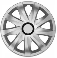 Kołpaki samochodowe - Kołpak 15" Kando wciskany srebrny 1szt - miniaturka - grafika 1