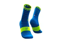 Skarpetki damskie - COMPRESSPORT Skarpety do biegania – Pro Racing Socks V3 Run High – ultralekkie – optymalne wsparcie, najwyższy komfort i odprowadzanie wilgoci – bieganie, triathlon i multiaktywność - miniaturka - grafika 1