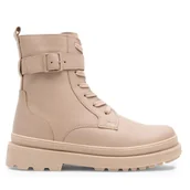 Buty dla dziewczynek - Trapery Lasocki Young Sveva CI12-SVEVA-01 Beżowy - miniaturka - grafika 1