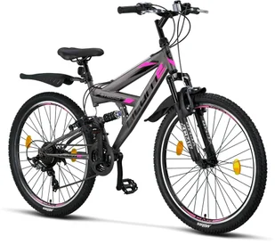 Aqua Sport Strong Rosa 24 cali Szaro-różowy - Rowery - miniaturka - grafika 1