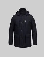 Kurtki męskie - Kurtka męska zimowa valentia granatowy - miniaturka - grafika 1