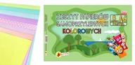 Podobrazia, bloki, papiery - Zeszyt Papierów Samoprzylepnych Pastelowe A4 8K Shan - miniaturka - grafika 1
