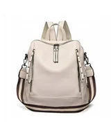 Plecaki - ﻿Plecak retro damski z miękkiej skóry (T123) - miniaturka - grafika 1