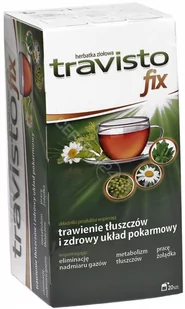 Aflofarm Travisto Fix herbatka ziołowa, 20 torebek - Herbata - miniaturka - grafika 2