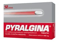 Suplementy diety - ZAKŁADY FARMACEUTYCZNE POLPHARMA S.A. Pyralgina 500 Mg 12 Tabletek - miniaturka - grafika 1