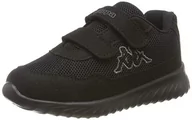 Buty dla dziewczynek - Kappa Unisex Cracker II Oc Kids Sneaker buty dziecięce, czarny - 1116 Black Grey - 26 EU - miniaturka - grafika 1