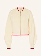 Kurtki damskie - Tommy Hilfiger Kardigan beige - miniaturka - grafika 1