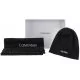Czapki damskie - Zestaw Szalik i Czapka Basic Wool Beanie+Scarf CK Black K50K507552 BAX (CK160-a) Calvin Klein - miniaturka - grafika 1
