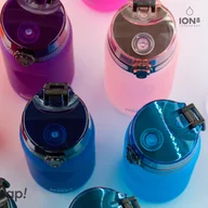 Butelki filtrujące - Butelka bidon na wodę ION8 I8RF750PIN 750 ml różowa - miniaturka - grafika 1