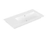 Umywalki - Villeroy & Boch Venticello Umywalka meblowa 100x50 cm prawa bez otworu na baterię biały mat z powłoką CeramicPlus 4134R3RW - miniaturka - grafika 1