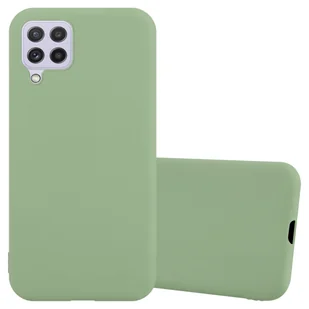 Pokrowiec Do Samsung Galaxy A22 4G / M22 / M32 4G Etui w CANDY PASTELOWY ZIELONY TPU Silikon Obudowa Case Cover Ochronny Plecki Cadorabo - Etui i futerały do telefonów - miniaturka - grafika 1