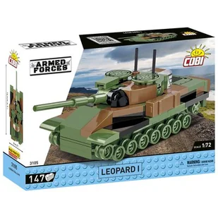 Klocki LEOPARD I 147 elementów Cobi Klocki - Zabawki konstrukcyjne - miniaturka - grafika 1