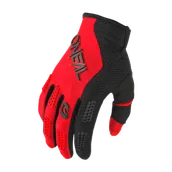 Rękawice motocyklowe - Rękawice Cross O'Neal Element Racewear Dziecięce Czarny/CzerwonyM - miniaturka - grafika 1