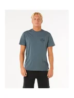 Koszulki męskie - Koszulka RIP CURL Staple Tee zielony S - miniaturka - grafika 1