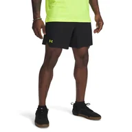 Spodenki męskie - Męskie Spodenki UNDER ARMOUR UA VANISH WOVEN 6IN SHORTS 1373718-010 – Czarny - miniaturka - grafika 1