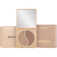 Bronzery i konturowanie twarzy - Paese PAESE - Self Glow Bronzing Powder - Podwójny puder brązujący - 6 g - MEDIUM - miniaturka - grafika 1