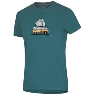 Koszulka męska Ocún Classic T Men Bus-Stone Rozmiar: L / Kolor: turkusowy - Koszulki sportowe męskie - miniaturka - grafika 1