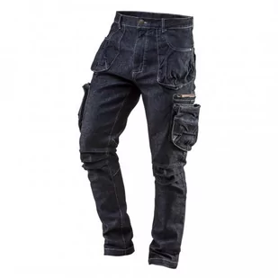 Neo spodnie robocze Jeans r. XS/46 Denim do pasa - Moda i Uroda OUTLET - miniaturka - grafika 1