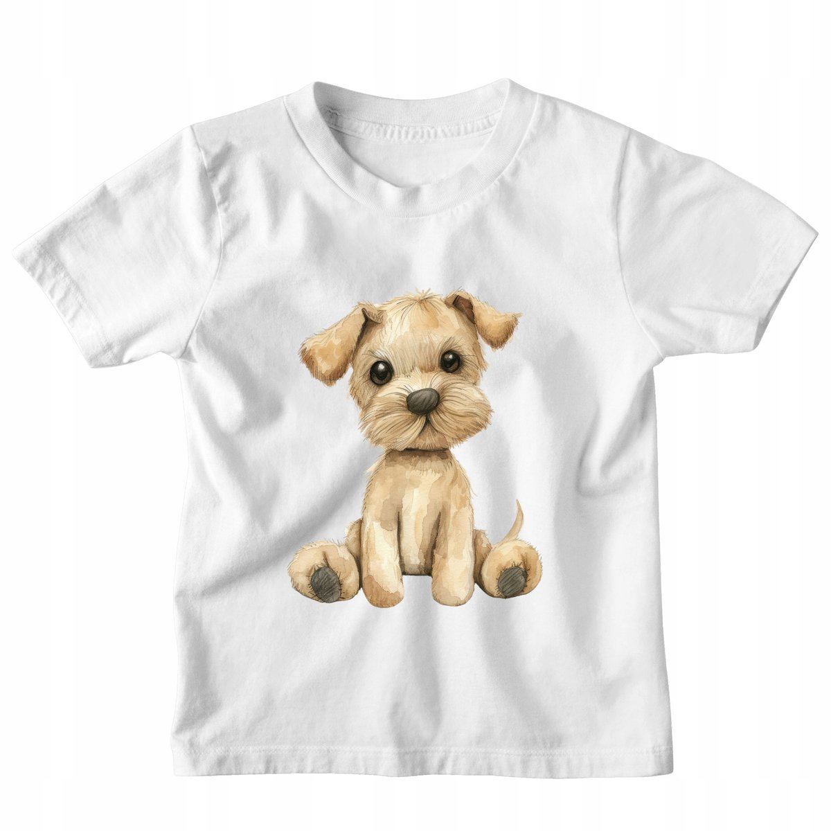 KOSZULKA DZIECIĘCA ZE SZCZENIACZKIEM UROCZE ZWIERZĄTKO T-SHIRT DZIECIĘCY