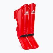 Ochraniacze do sportów walki - Ochraniacze piszczeli adidas Adisgss011 2.0 czerwone ADISGSS011 - miniaturka - grafika 1