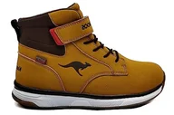 Śniegowce damskie - KangaROOS K-WB Couver śniegowce, tan Yellow/dk Brown, 30 EU, Tan Yellow Dk Brown, 30 EU - miniaturka - grafika 1