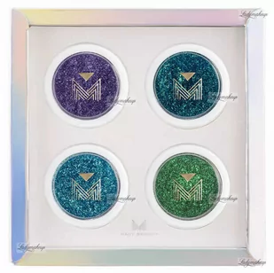 Many Beauty - Shine Like a Star - Zestaw 4 pigmentów kosmetycznych - Set 3 - Cienie do powiek - miniaturka - grafika 1