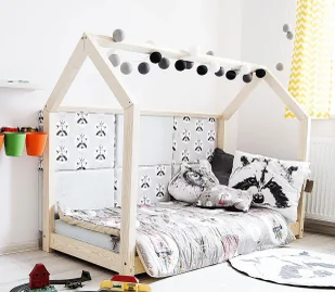 Łóżko domek L7-N80 - Łóżka dla dzieci i młodzieży Łóżko domek L7-N80 - Łóżka dla dzieci i młodzieży - miniaturka - grafika 1