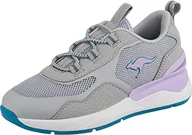 Buty dla dziewczynek - KangaROOS Dziecięce trampki dziecięce unisex, Parowa szara lawenda, 32 EU - miniaturka - grafika 1