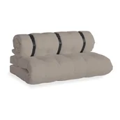 Sofy ogrodowe - Beżowa sofa rozkładana odpowiednia na zewnątrz Karup Design OUT™ Buckle Up Beige - miniaturka - grafika 1