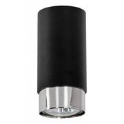 Lampy sufitowe - Czarna nowoczesna lampa sufitowa tuba - S686-Hivo - miniaturka - grafika 1