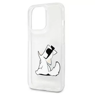 Karl Lagerfeld Choupette Fun - Etui iPhone 13 Pro Max (przezroczysty) KLHCP13XCFNRC - Etui i futerały do telefonów - miniaturka - grafika 7