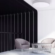 Lampy sufitowe - Euluna Lampa sufitowa Cleo 800, 78 cm szara - miniaturka - grafika 1