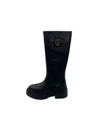 Kozaki damskie - PINKO Oficerki PINKO MIA 05-BOOT CALF LEATHER - SD0151P001 Czarny - miniaturka - grafika 1