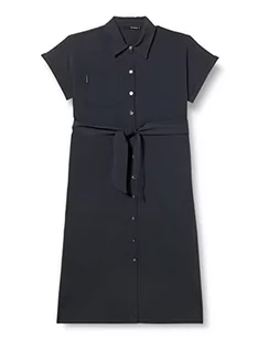 Sukienki - Supermom Damska sukienka Nursing Short Sleeve Ebony, Ebony - P441, 36 PL - grafika 1