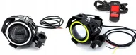 Części motocyklowe - Halogeny motocyklowe RING LED lampy reflektory U7 - miniaturka - grafika 1