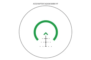 Celownik pryzmatyczny Primary Arms SLx 3x Micro Prism iR Green ACSS Raptor 7.62x39/300AAC Yard - Lunety i akcesoria - miniaturka - grafika 6
