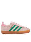 Buty dla dziewczynek - adidas Sneakersy Gazelle JP7133 Różowy - miniaturka - grafika 1
