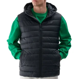 Bezrękawnik 4F WAW24TVJAM14620S - czarny - Kamizelki męskie - miniaturka - grafika 1