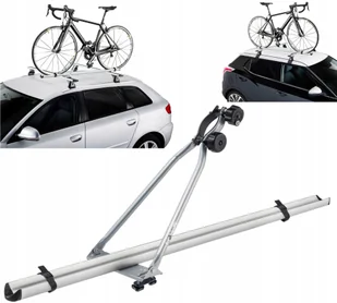 Bagażnik uchwyt rowerowy na dach Aluminium Cruz - Bagażniki na rowery - miniaturka - grafika 1