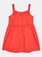 Sukienki i spódniczki dla dziewczynek - United Colors Of Benetton Sukienka codzienna 4EW7GV00T Czerwony Regular Fit - miniaturka - grafika 1