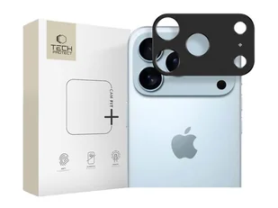 Osłona aparatu Tech-Protect Camalloy Fit+ do Apple iPhone 17 Pro Black - Folie ochronne do telefonów - miniaturka - grafika 2