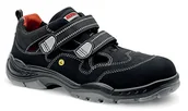 Biuro i firma OUTLET - ELTEN SCOTT ESD S1 – sportowe sandały ochronne dla kobiet i mężczyzn | mikrofibra i tkanina | nosek z tworzywa sztucznego | bez metalu | bez skóry, 47 EU, czarny - miniaturka - grafika 1