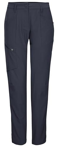 killtec Damskie spodnie funkcyjne/spodnie outdoorowe KOS 90 WMN PNTS, ciemnoniebieskie, 46, 43813-000