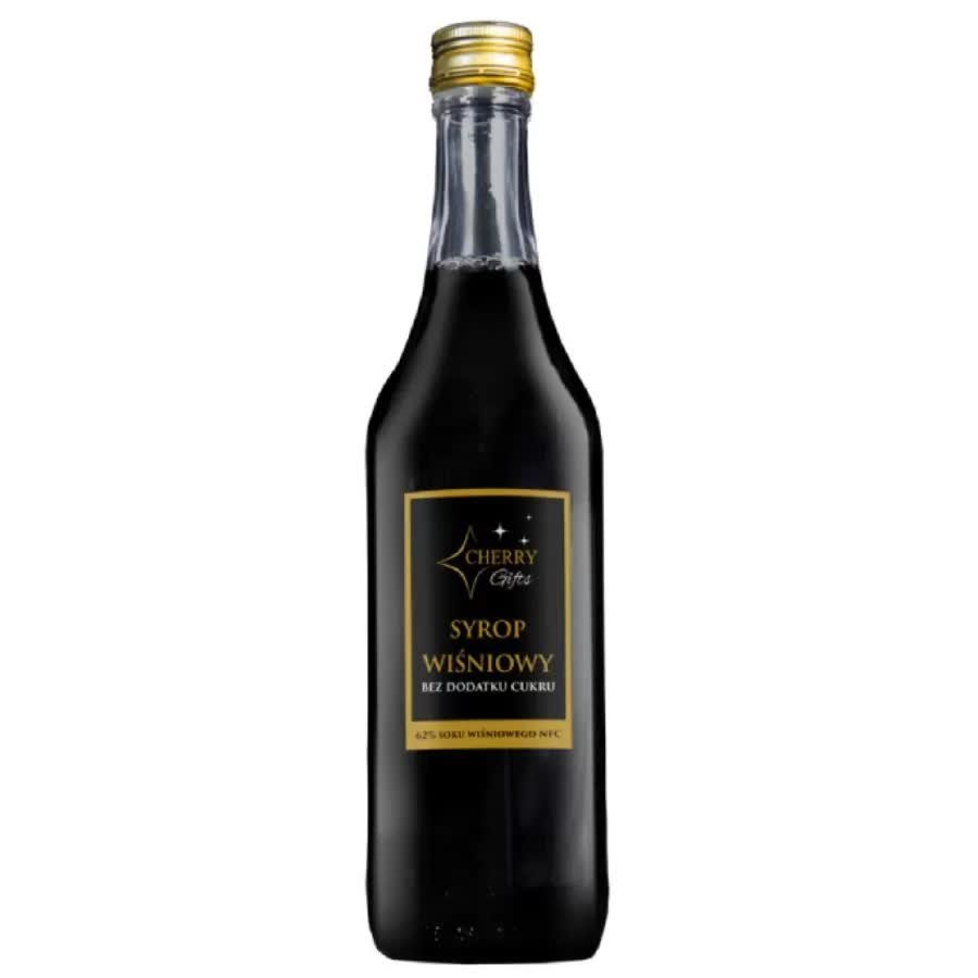 Syrop Wiśniowy bez Dodatku Cukru Cherry Gifts, 480ml