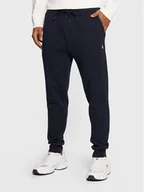 Spodnie sportowe męskie - Polo Ralph Lauren Spodnie dresowe 710888283002 Granatowy Regular Fit - miniaturka - grafika 1