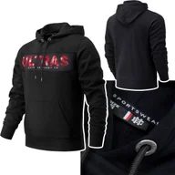 Bluzy męskie - Bluza Męska Z Kapturem Bawełna Extreme Hobby Ultras Czarna R. L - miniaturka - grafika 1