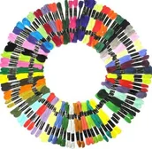 Pasmanteria - Mulina Ariadna mix kolorów, zestaw 50 szt. - miniaturka - grafika 1