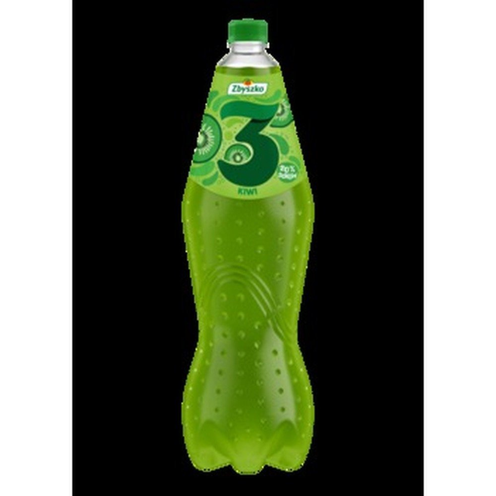 Napój gazowany Zbyszko 3 Cytryna Kiwi 1,75 l